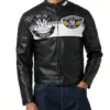 NY Yankees Sport Moto Leather Jacket
