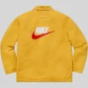 Nike Supreme Quilted Mustard Zip Up Work Jacket On Sale For Men and Women