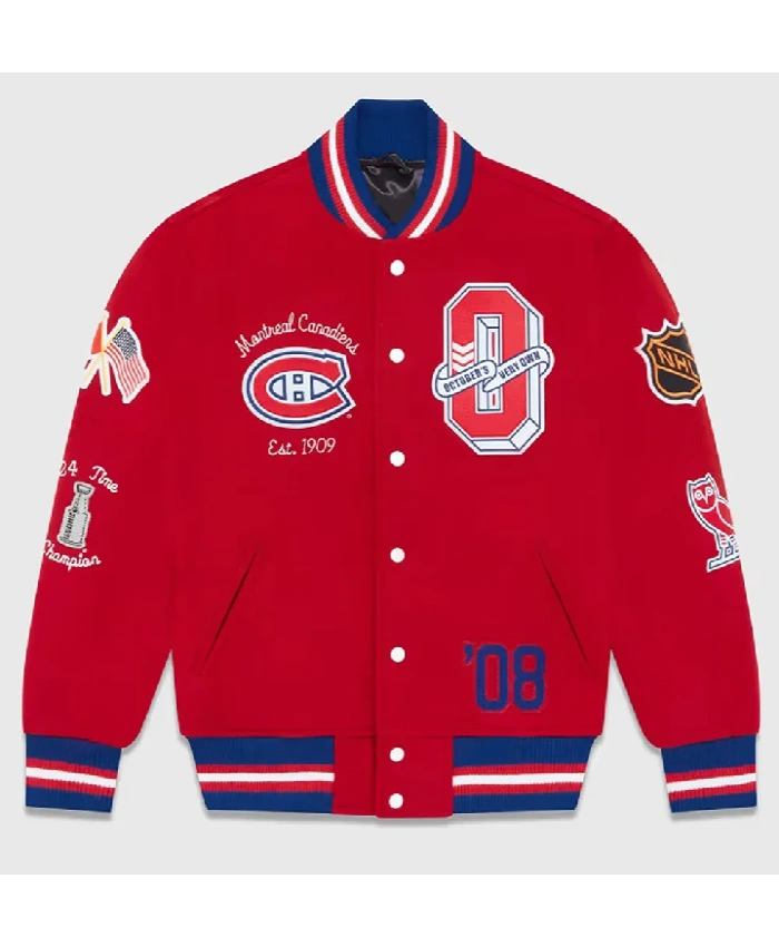 OVO Montreal Canadiens Varsity Jacket