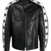 Odell Beckham Jr Caferacer Full Zip Black Jacket