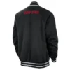 Ohio State Buckeyes Nike Full Zip Black Bomber Jacket