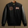 Order Now Allen Iverson 2000 Mitchell and Ness Black Varsity Jacket