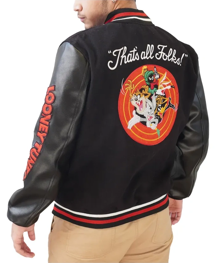 Order Now Vintage Looney Tunes Varsity Jacket