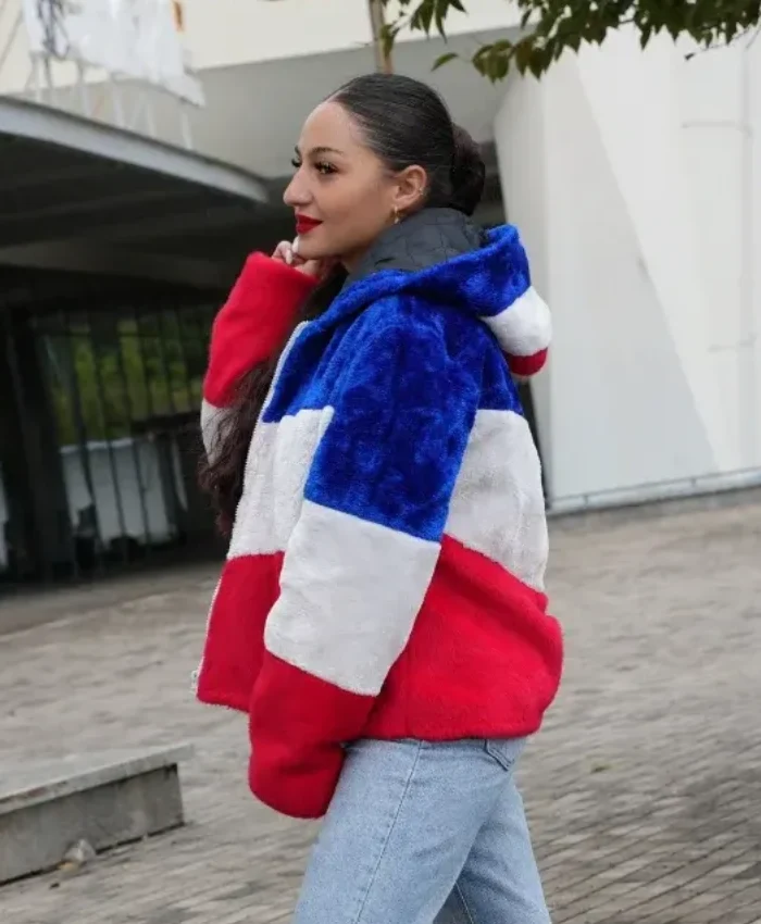 Order this Larry Buffalo Bills Color Block Fur Coat