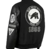 Panther Party 1966 Letterman Full Snap Varsity Jacket 