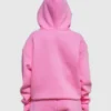 Pastel Cloud 9 Stress Ball Pink Oversized Pullover Hoodie 