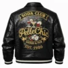 PelleChic Soda Club Croc Embossed Leather Jacket