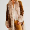 Penny Lane Almost Famous Badass Brown Vintage Coat 