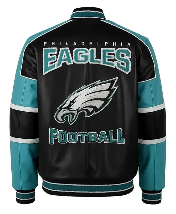 Philadelphia Eagles Bomber Leather Jacket