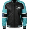 Philadelphia Eagles Bomber Leather Jacket