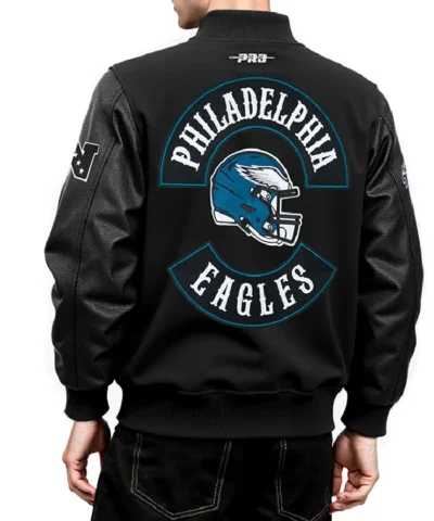 Philadelphia Eagles Born For Sport Full-Snap Varsity Jacket