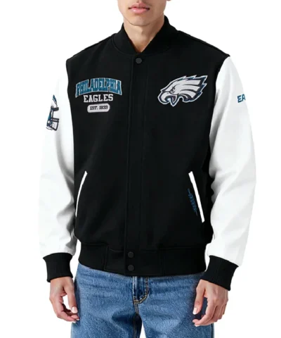 Philadelphia Eagles City Arch Varsity Jacket