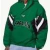 Philadelphia Eagles Classic Breakaway Half-Zip Hooded Jacket