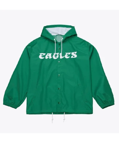 Philadelphia Eagles Kelly Green Hooded Jacket