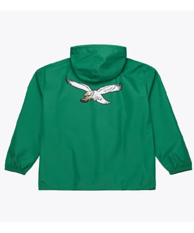 Philadelphia Eagles Kelly Green Windbreaker Jacket