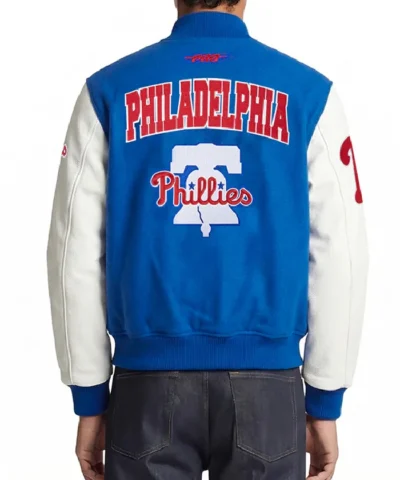 Philadelphia Phillies City Arch Full-Snap Varsity Jacket