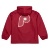 Philadelphia Phillies Red Windbreaker Hooded Jacket  