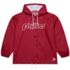 Philadelphia Phillies Red Windbreaker Hooded Jacket For Men and Women 