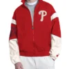Philadelphia Phillies The Gust Red and Off White Jacket For Sale