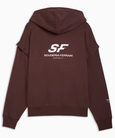 Puma Ferrari Premium Brown Hoodie