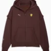 Puma Ferrari Premium Oversized Brown Hoodie