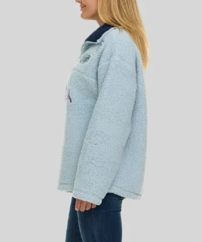 Sams Club Character Winter Sherpa Quarter Zip Snoopy Jacket