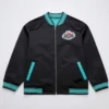 San Antonio Spurs Aqua and Black Jacket For Sale 