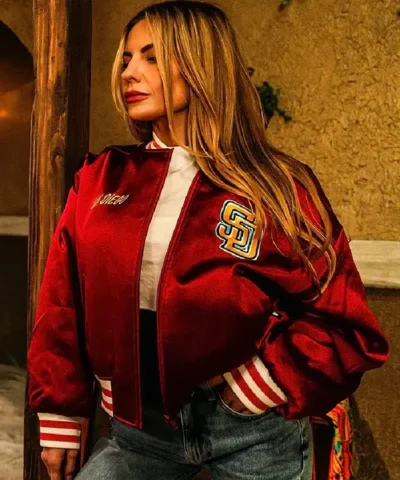 San Diego Padres x Petco Park 2026 Red Bomber Jacket