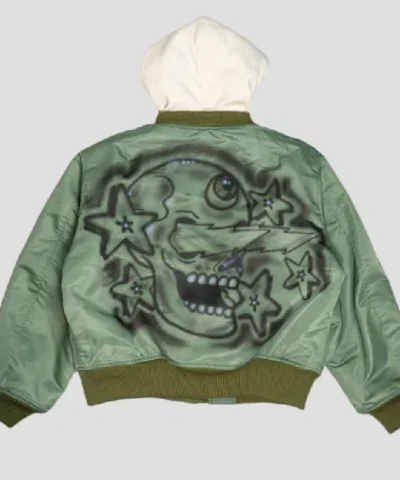Satoshi Nakamoto Abandoned Theme Park Bomber Jacket