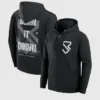 Seth Rollins Burn It Down Hoodie Front and back View