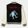 Shop Keith Haring X SP Varsity Bomber Jacket