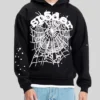 Shop Now Black and White Sp5der Hoodie