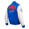 Shop Now Buffalo Bills City Arch Full-Snap Varsity Jacket