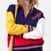 Shop Now Colorblock Atlanta Braves Quarter-Zip Sweatshirt