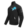 Shop Now Detroit Lions Living Large Twill Black Jacket