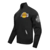 Shop Now LA Lakers Living Large Twill Black Jacket