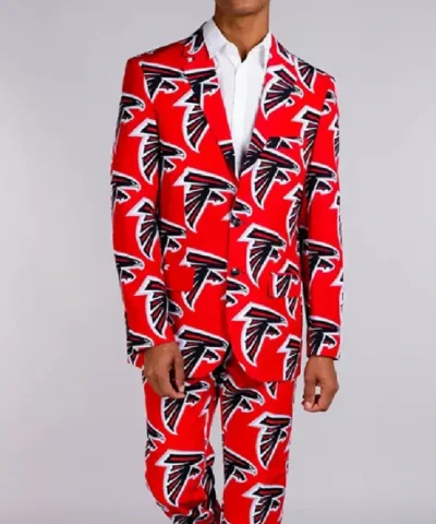 Shop Now NFL Atlanta Falcons Pattern Suit and Jacket
