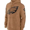 Shop Now Philadelphia Eagles Brown Hoodie