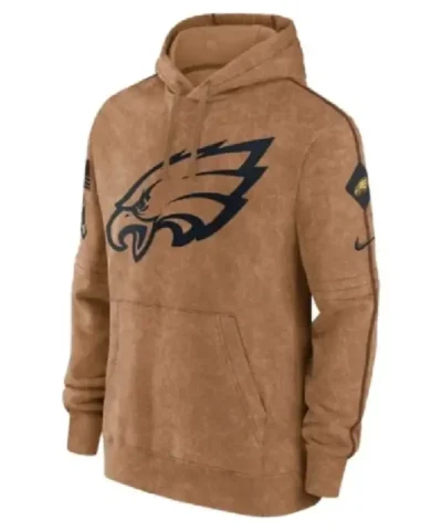 Shop Now Philadelphia Eagles Brown Hoodie