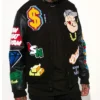 Shop Now Popeye Chasing Cash Black Jacket