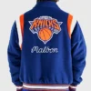 Shop Now The Garden Malbon x New York Knicks 2026 Wool Varsity Jacket