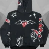 Shop Now Very Cool Graffiti Black Pullover Hoodie