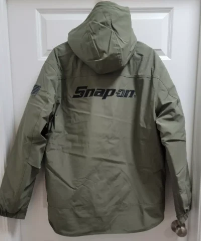 Snap On Hooded Jacket For Men and Women