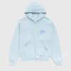 Stussy Surf Size Zip Blue Hoodie