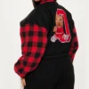 Stylish Cropped Womens Chicago Bulls Varsity Jacket