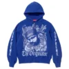 Supreme x DJ Screw Blue Hoodie