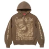 Supreme x DJ Screw Brown Hoodie