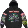 Supreme x Grave Digger Full Zip Fleece Hoodie 