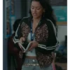 TV Series DMV 2026 Gigi Zumbado Leopard Printed Jacket
