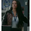 TV Series DMV 2026 Gigi Zumbado Leopard Track Jacket